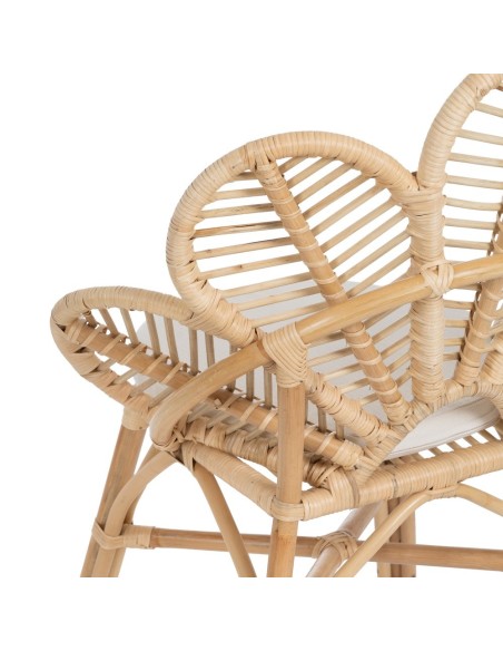 SILLA NATURAL RATÁN SALÓN 76 X 68 X 91 CM