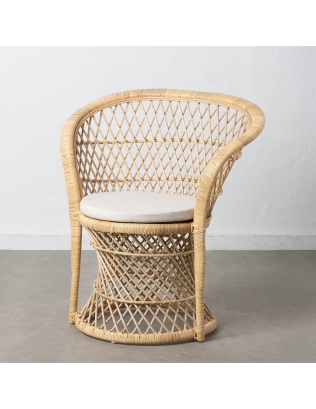 SILLÓN NATURAL RATÁN SALÓN 84 X 68 X 84 CM