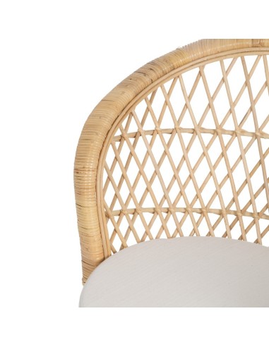 SILLÓN NATURAL RATÁN SALÓN 84 X 68 X 84 CM