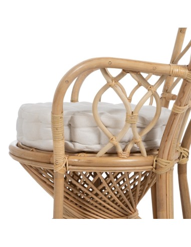 SILLÓN NATURAL RATÁN SALÓN 90 X 73 X 142,50 CM