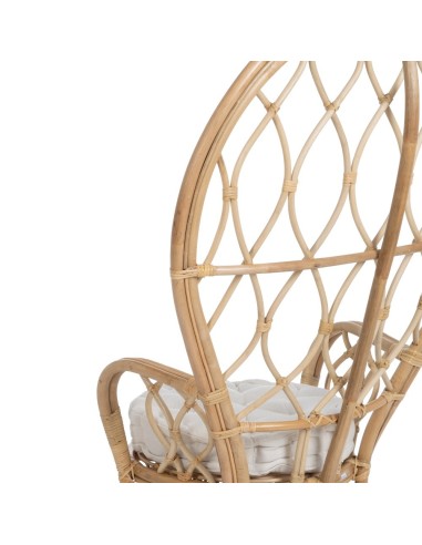 SILLÓN NATURAL RATÁN SALÓN 90 X 73 X 142,50 CM