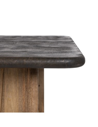 MESA COMEDOR NATURAL-MARRÓN 200 X 100 X 76 CM