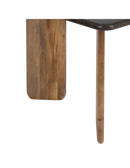 MESA COMEDOR NATURAL-MARRÓN 200 X 100 X 76 CM