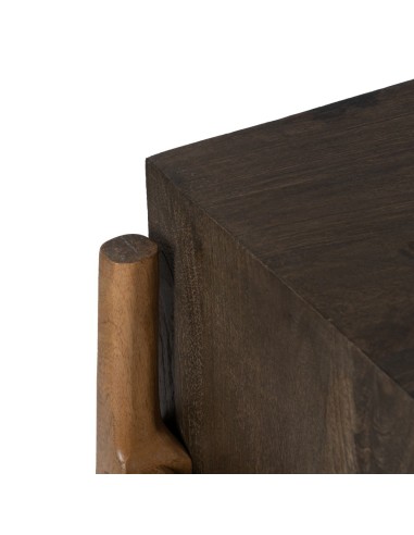 APARADOR NATURAL-MARRÓN MADERA DE MANGO 200 X...