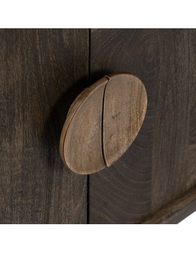 APARADOR NATURAL-MARRÓN MADERA DE MANGO 200 X...