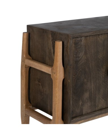 APARADOR NATURAL-MARRÓN MADERA DE MANGO 200 X...