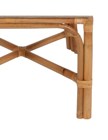 SILLA NATURAL RATÁN SALÓN 53 X 61,50 X 84,50 CM