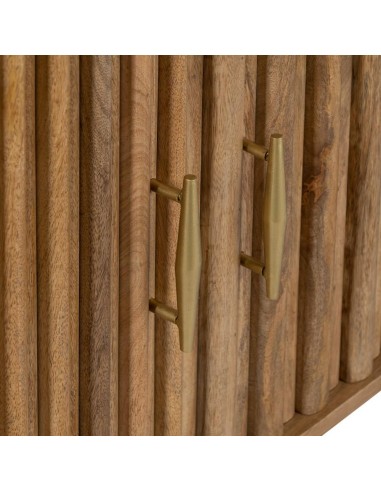 APARADOR NATURAL Akil 152 X 40, MADEIRA MANGA e...