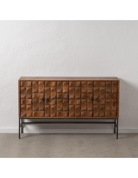 APARADOR natural Adom 147 X 41, MADEIRA MANGA MARROM