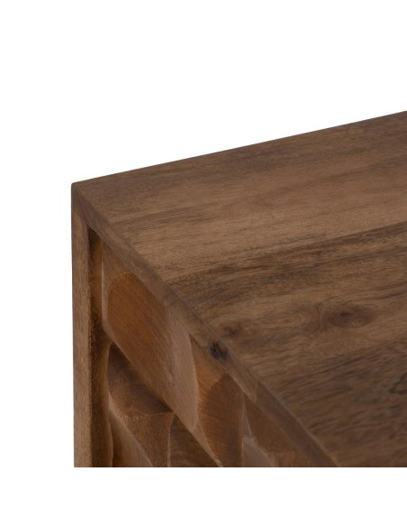 APARADOR natural Adom 147 X 41, MADEIRA MANGA MARROM