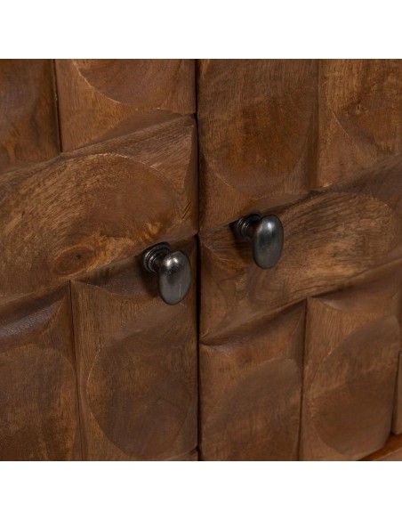 APARADOR natural Adom 147 X 41, MADEIRA MANGA MARROM