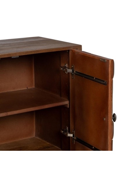 APARADOR natural Adom 147 X 41, MADEIRA MANGA MARROM