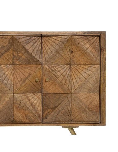 APARADOR NATURAL 155 X 42, MADERA DE MANGO y...