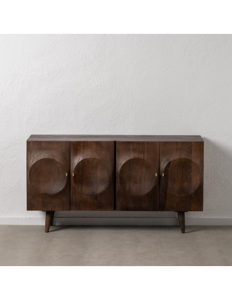 APARADOR Étnico Sukhon 152 X 42, MADEIRA MANGA MARROM