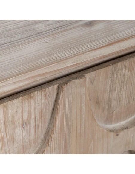 APARADOR Ubon 200 X 40, BLANCO ROZADO MADERA DE PINO