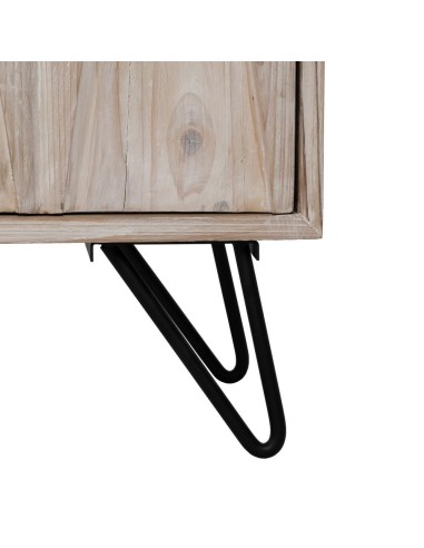 APARADOR Ubon 200 X 40, BLANCO ROZADO MADERA DE...