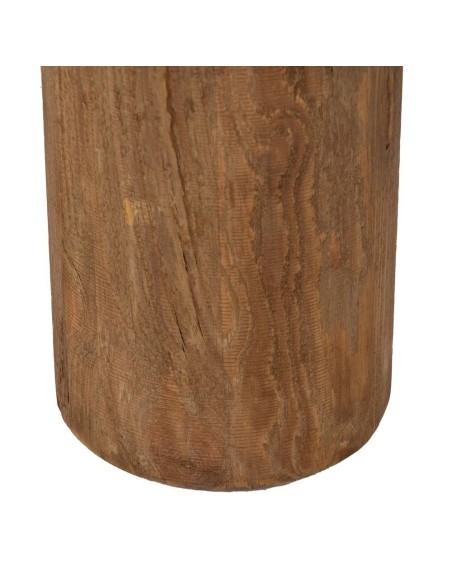 MESA DE CENTRO NATURAL Anong 90, MADEIRA DE PINHO, carvalho e preto