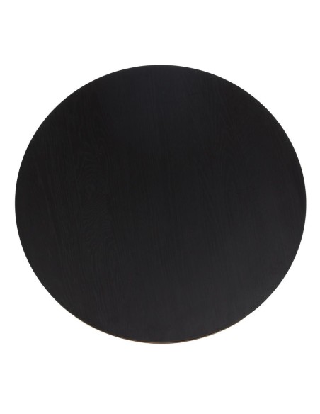 MESA CENTRO NATURAL Anong 90, MADERA DE PINO roble y negro