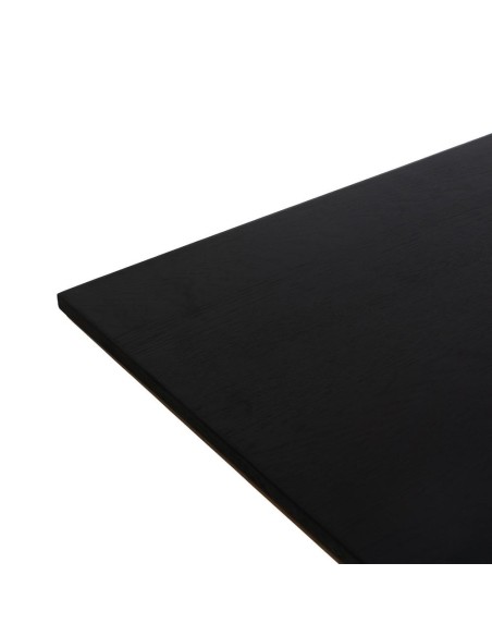MESA COMEDOR NATURAL Pakpao 240 X 100, roble y negro