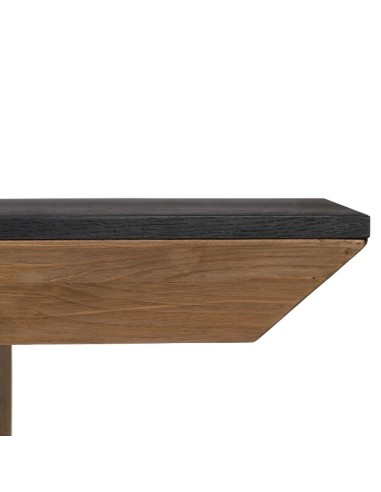 MESA COMEDOR NATURAL Pakpao 240 X 100, roble y...