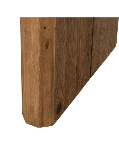 MESA DE JANTAR NATURAL Pakpao 240 X 100, carvalho e preto