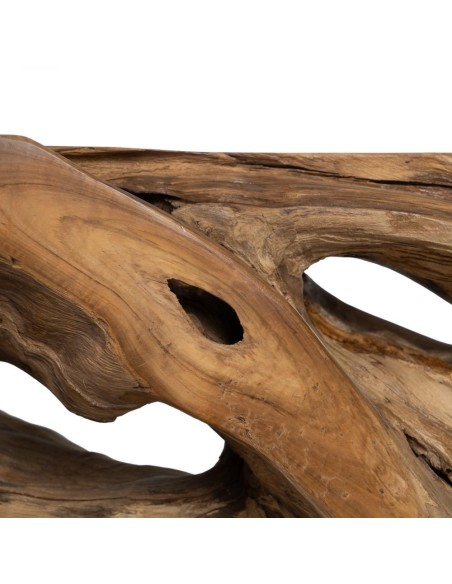 CONSOLA DE ENTRADA RAIZ NATURAL 120 x 40, MADEIRA TECA