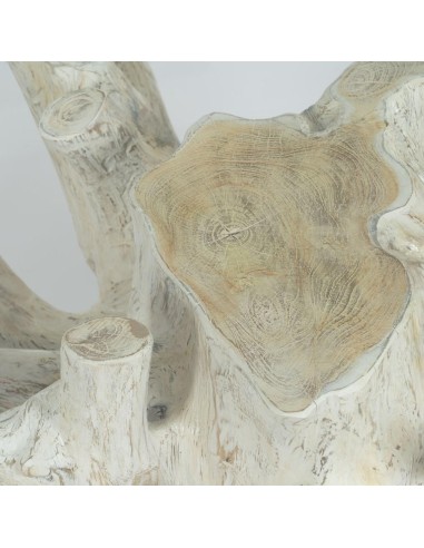 MESA CENTRO de cristal RAIZ 90 x 45, madera...