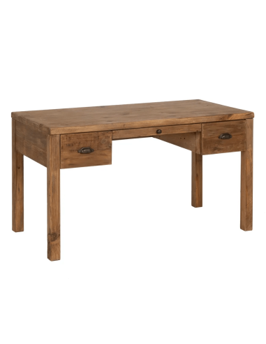 Mesa secretária NATURAL Arthit 136 X 67, MADEIRA DE PINHO