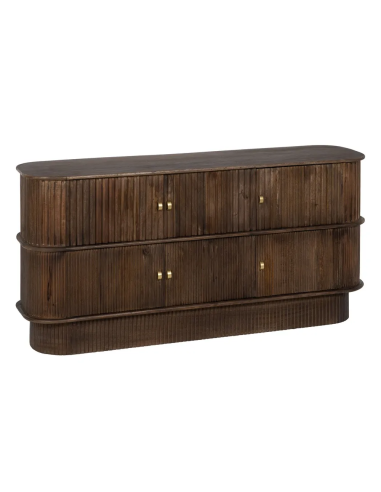 APARADOR Addo natural 152 X 42, MADEIRA MANGA MARROM