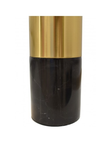 Lâmpada secretária MARISA, mármore preto, tela...