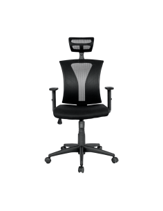 Sillón de oficina PRAGE, ergonómico, basculante, malla... 2
