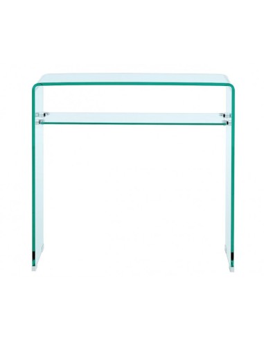 Consola Minimalista Burano 80 x 33, Cristal...