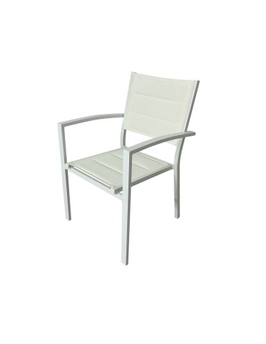 SILLA exterior de Jardín Sirley, ALUMINIO Y...