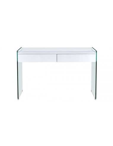 Mesa de escritorio GESLI 120x60, cristal,...
