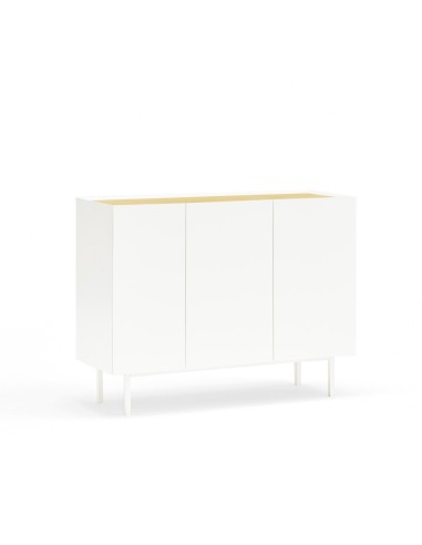 TEULAT APARADOR ARISTA 110x40, lacado a branco.