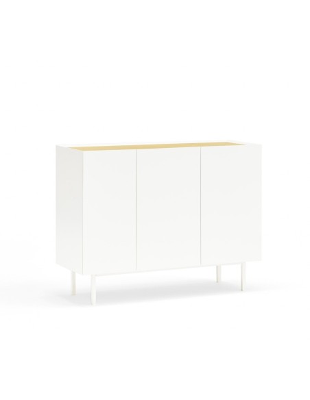 TEULAT APARADOR ARISTA 110x40,lacado en blanco.