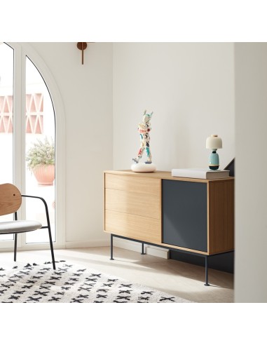 Teulat APARADOR minimalista YOKO 128x45,COLOR...