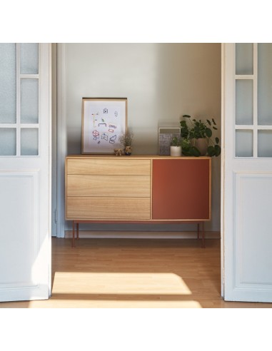 APARADOR minimalista Teulat YOKO 128x45, COR...