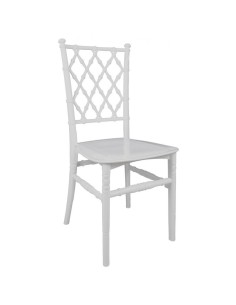 Silla catering TRENOR, apilable, polipropileno blanco