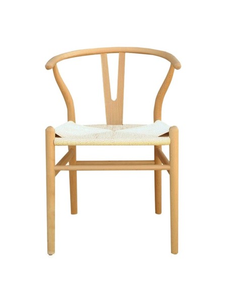 Silla Wish madera de haya natural.
