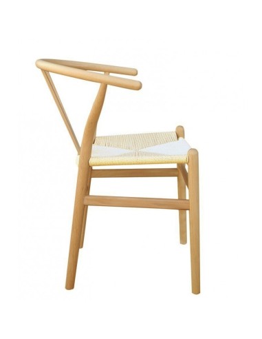 Silla Wish madera de haya natural.
