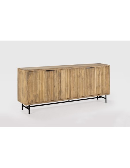 APARADOR MUNDRA 190 x 40, MADERA de MANGO y PATA de METAL.