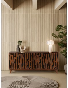 APARADOR KANTU 190 x 40 cm, MADERA MANGO. 2