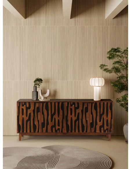 APARADOR KANTU 190 x 40 cm, MADERA MANGO.