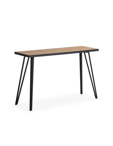 CONSOLE SINDI 120X40cm, NATURAL/BORDA DE BOCAMINA.