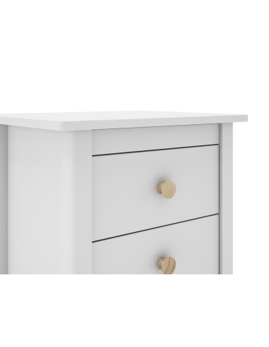 Mesa de cabeceira Nora 46 x 50 cm, em pinho...