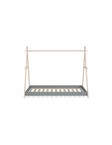 Cama infantil cabine TRUFA 90 cm em MDF verde e...