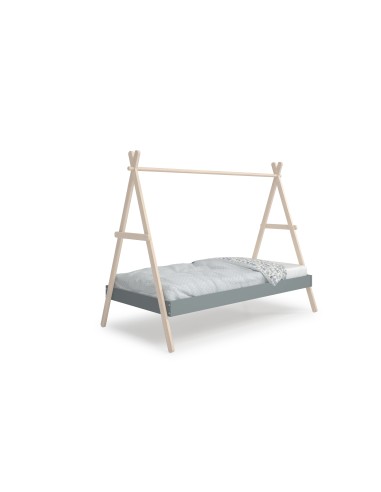 Cama infantil de 90 cm cabaña TRUFA en MDF...