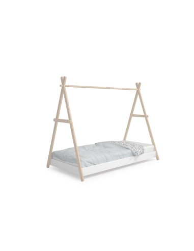 Cama infantil de 90 cm cabaña TRUFA en MDF...