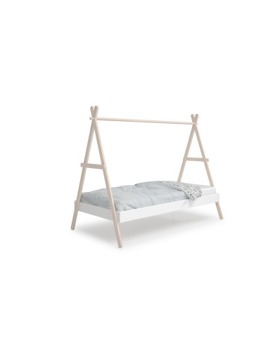 Cama infantil de 90 cm cabaña TRUFA en MDF...